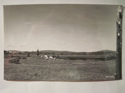VANHA Postikortti Kittilä Lappi 1950-l Alkup.Mallikappale