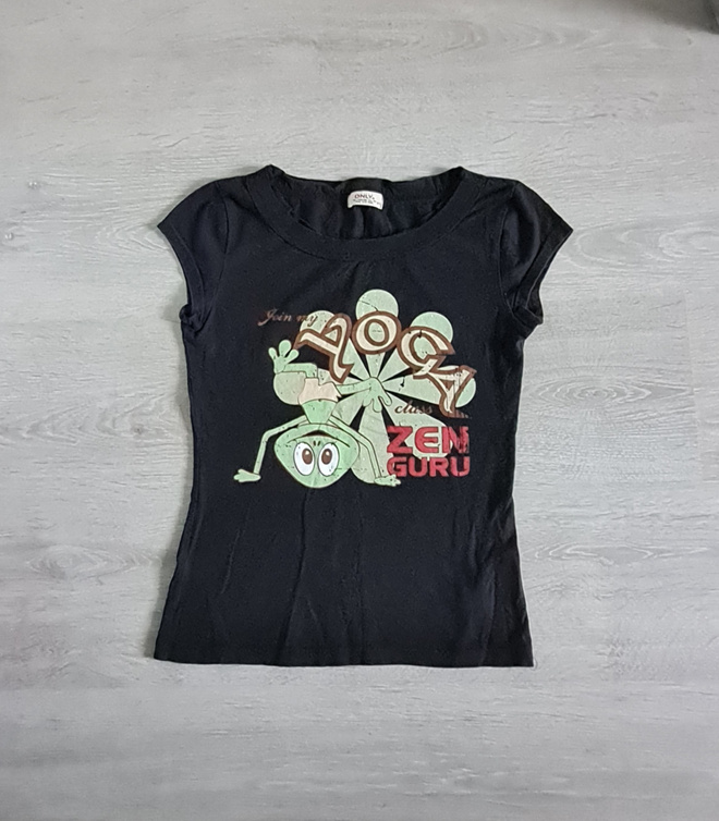 Only musta Zen Guru paita XS