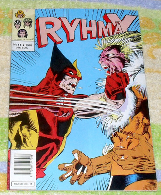 Ryhmä-X 11 / 1988