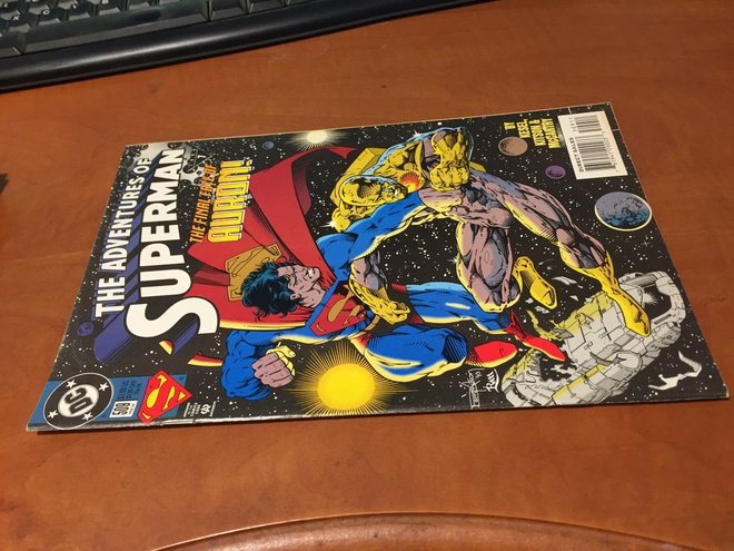 DC THE ADVENTURES OF SUPERMAN 509/1994 HYVÄ