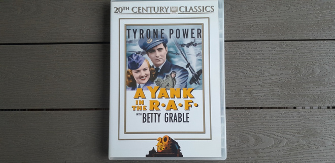 DVD: A Yank In The R.A.F. (Tyrone Power, Betty Grable 1941)