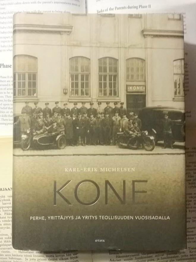 Karl-Erik Michelsen - Kone: perhe, yrittäjyys.. (sid.)