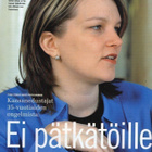 Kotiliesi n:o 9 2002 Mari Kiviniemi & Marja Tiura. Laura Mik - pikkukuva 3