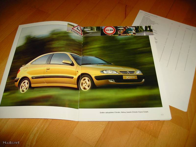 Citroen Xsara esite 3/98 - Suomi