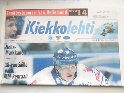 Kiekkolehti Nro 6/2003 (17.1)