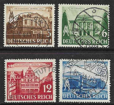 Deutches Reich Michel n:o 764-67 O