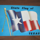 The Texas State Flag 1970-luku lippukortti - pikkukuva 1