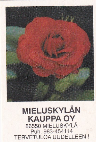 Mieluskylä. Mieluskylän Kauppa , Kesko  , 7/12