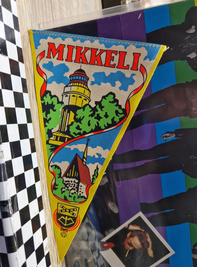 Mikkeli vintage pieni matkailuviiri