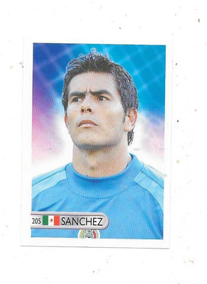 2006 Mundocrom World Cup Tarra #205 Oswaldo Sanchez , MEX