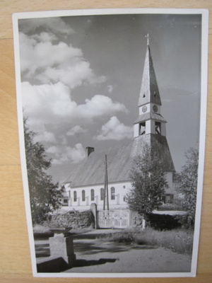 VANHA Postikortti Lappi Rovaniemi 1950-luku