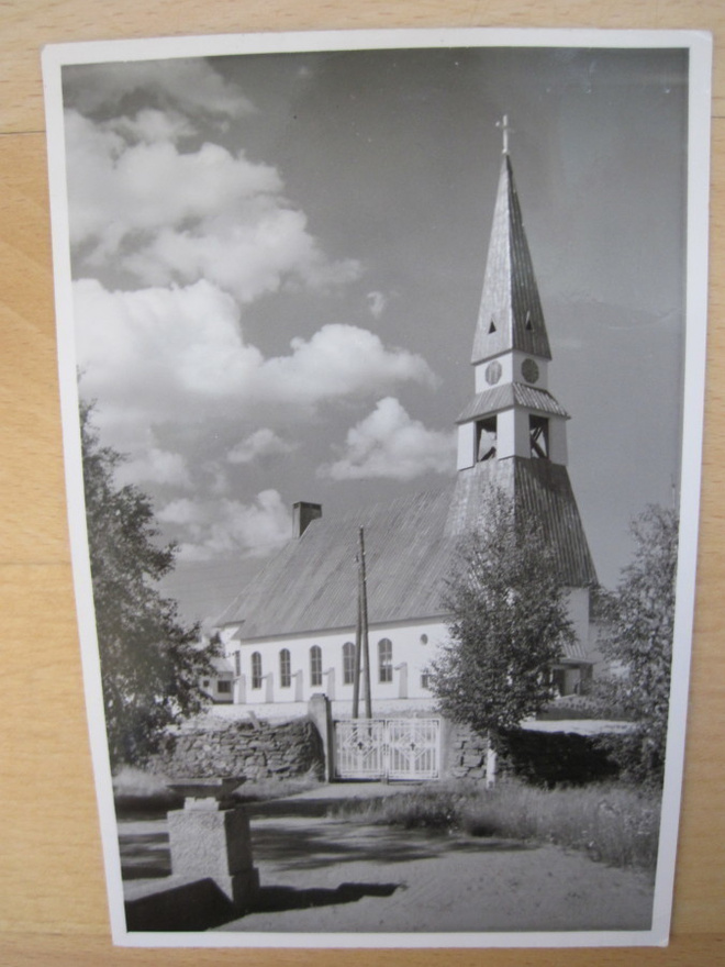 VANHA Postikortti Lappi Rovaniemi 1950-luku