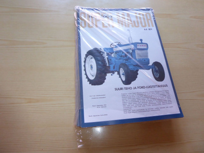 180 kpl uusia Ford 5000 Super Major traktori julisteita A4