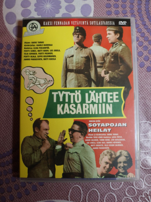Tyttö lähtee kasarmiin ja Sotapojan heilat DVD