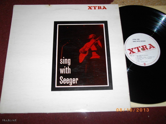 PETER SEEGER - Sing With Seeger - LP -65 acoustic blues,folk