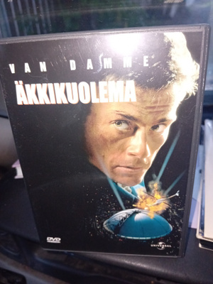 DVD Äkkikuolema ( VAN DAMME ) SIS POSTIKULU