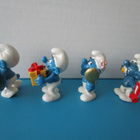 Vintage Schleich Smurffi figuurit, 4 erilaista, Germany - pikkukuva 2