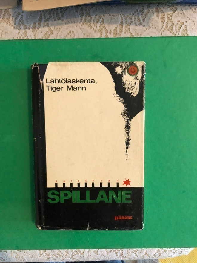 Spillane: Lähtölaskenta, Tiger Mann. 1968. 1.painos.