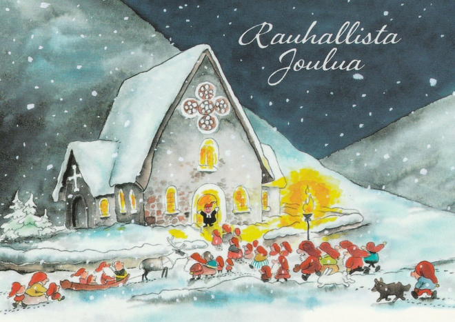 MAURI KUNNAS - JOULUKIRKKOON MENO - 11