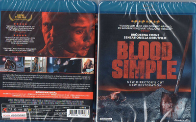Blood Simple (45 645) UUSI -SV- BLU-RAY SF-TXT1984 dir