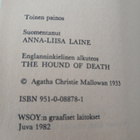 Agatha Christie - Kuoleman koira (pokkari) - pikkukuva 4