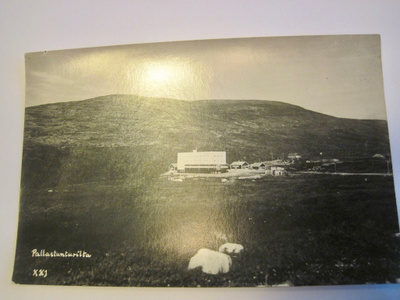 VANHA Postikortti Lappi Kittilä Pallastunturi 1930-l