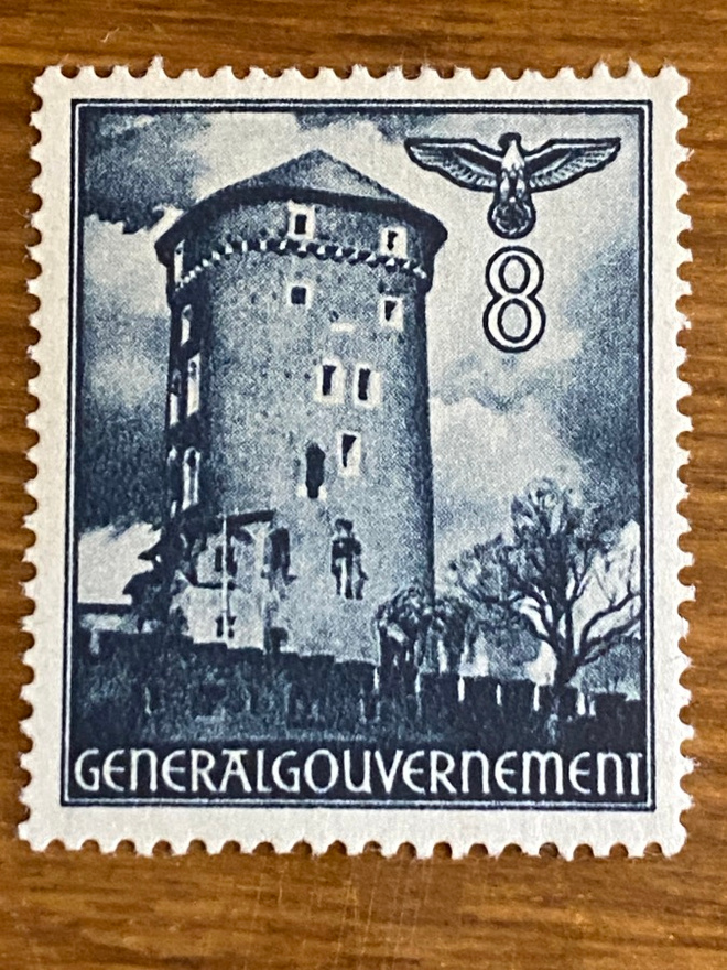 SAKSA 1941 GENERALGOUVERNEMENT RAKENNUKSIA**