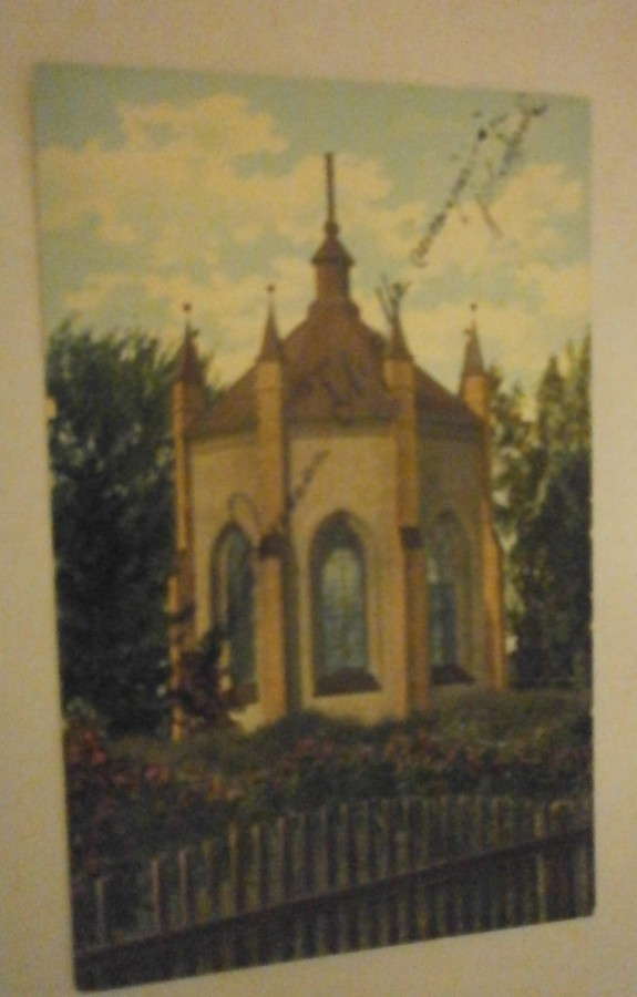 Kokemäki, Piispa Henrikin kappeli, vanha väripk, p. 1900-l.