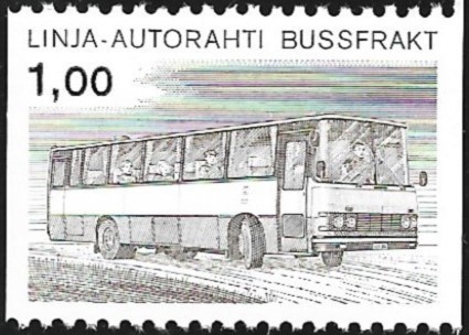 1963 AP 15  ruskea  1,00 mk  ** LaPe AP 15