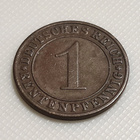 Saksa 1 Pfennig 1923A - pikkukuva 3