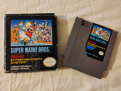 NES Super Mario Bros. (EEC, Boxed)