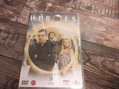 Heroes, 3.Kausi (DVD)