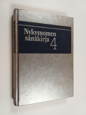 Nykysuomen sanakirja 4 : Nykysuomen sivistyssanakirja : v...