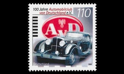 Saksa 2043 ** Saksan autokerho 100v (1999)