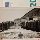 VANHA Valokuva Sotilaat Lentokone 1930-l - pikkukuva 1