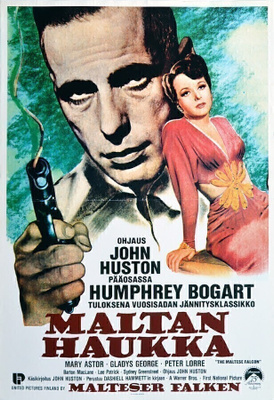 Elokuvajuliste: Maltan haukka (Humphrey Bogart)