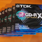 TDK CD-RXG 74 min.Digitaalinen tallentava.8 kpl UUSI - pikkukuva 1