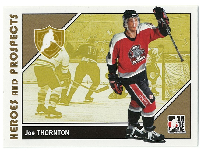 07-08 ITG Heroes and Prospects #9 Joe Thornton