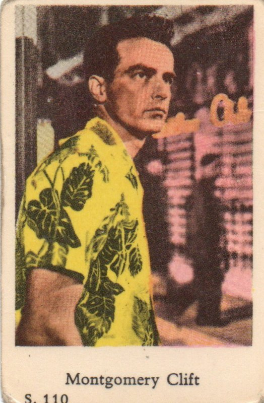Purkkakuva S. n:o 110 MONTGOMERY CLIFT