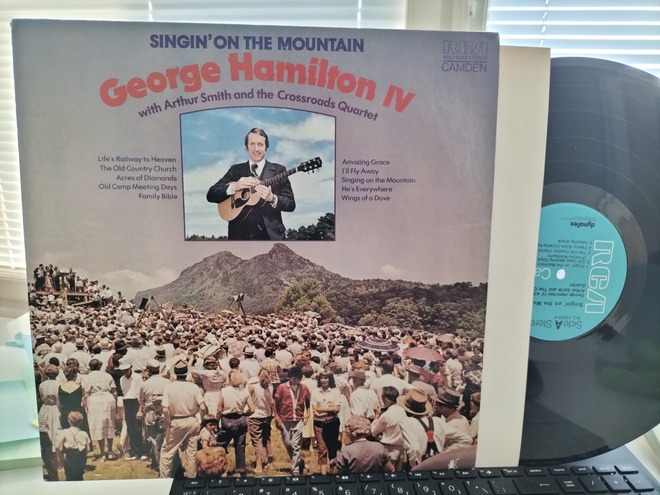 GEORGE HAMILTON lV, Singin' on the Mountain, LP US -73