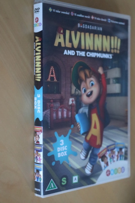 3DVD Alvin (nn !!!) ja pikkuoravat ( 2015 Bagdasarian)