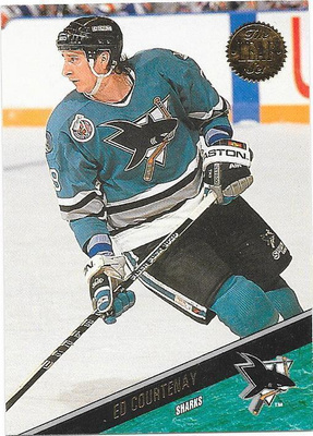 1993-94 LEAF #145 Ed Courtenay San Jose Sharks