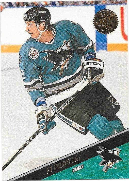 1993-94 LEAF #145 Ed Courtenay San Jose Sharks