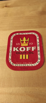 Koff 3 etiketti