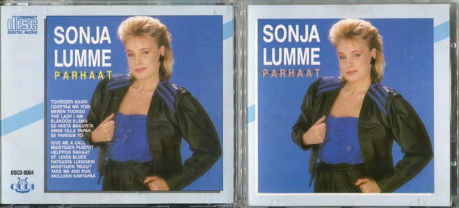 SONJA LUMME . CD-LEVY . PARHAAT