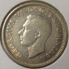 Britania. 6 pence 1940 hopea. - pikkukuva 1