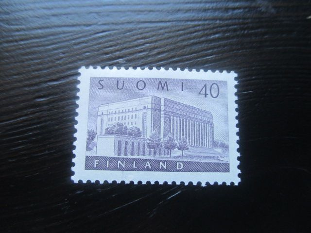 Yleismerkki Eduskuntatalo 40mk 1956 **
