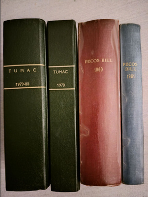 Tumac Pecos Bill vuosikertakirjat