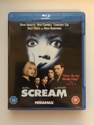 Scream (Blu-ray) 1996 (Neve Campbell) Ohjaus Wes Craven