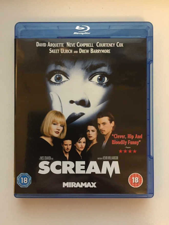 Scream (Blu-ray) 1996 (Neve Campbell) Ohjaus Wes Craven